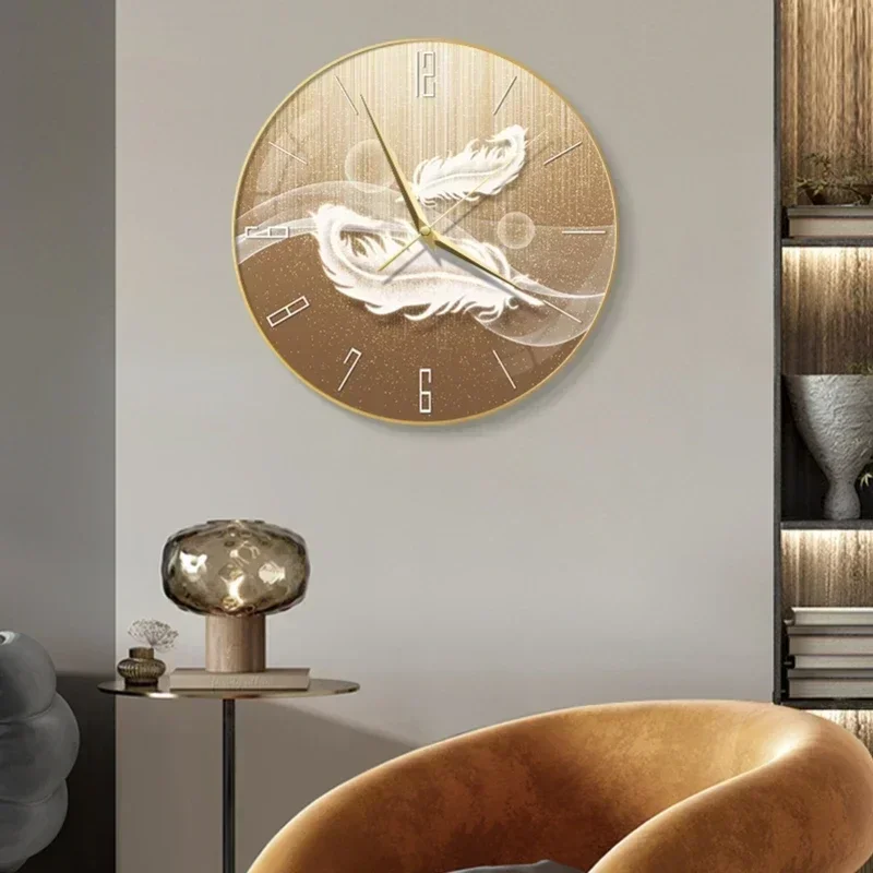 Современные украшения дома настенные часы украшение для гостиной крыльцо