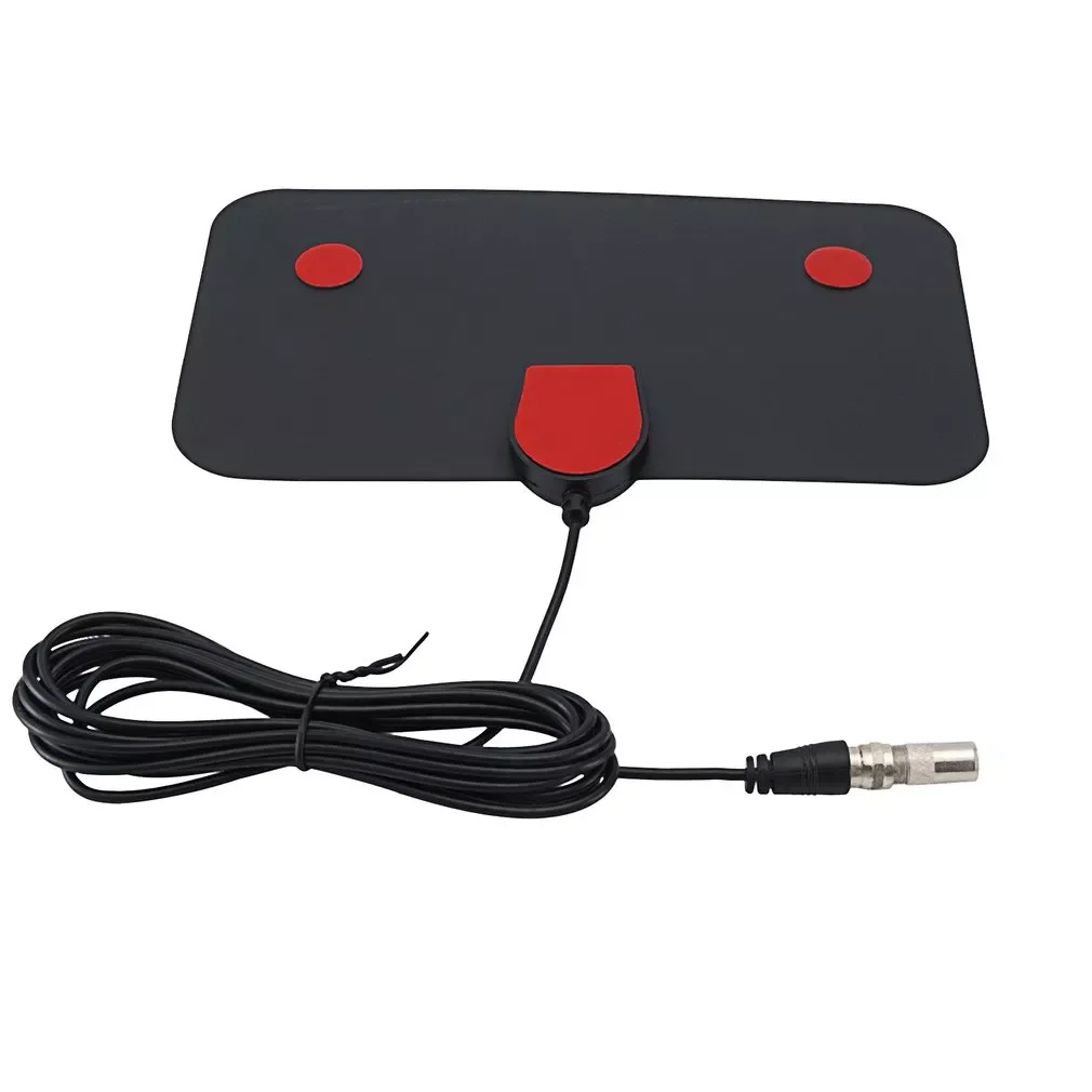 

Indoor Digital TV Antenna Square Shield Antenna 200 Mile Range 4K HDTV Digital 1080p TV Antenna Signal Receiver Booster