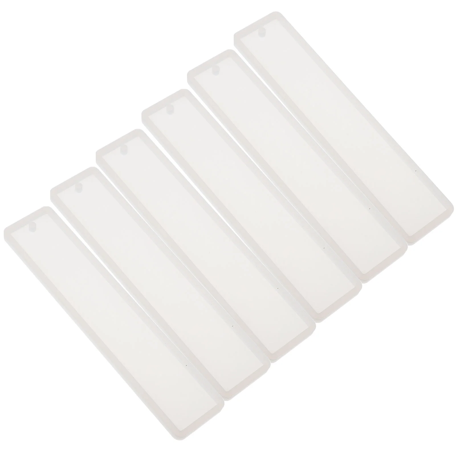 

6 Pcs DIY Mold Classic Bookmark Mould Bookmark Making Accessories