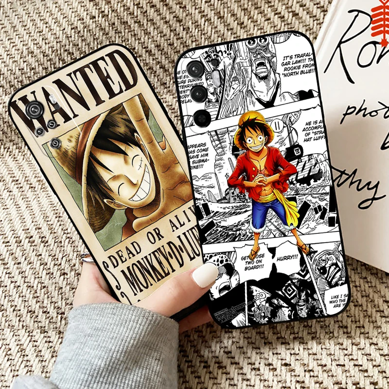 

Anime Comics One Piece Phone Case For Xiaomi Redmi Note 10 10S 10T 9 9S 9T 5G For Redmi 10 9 9T 9A 9C Case Carcasa Back