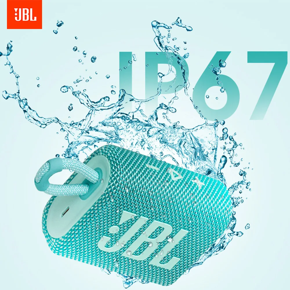 Original For JBL GO 3 GO3 Wireless Bluetooth Speaker Subwoofer Outdoor IP67 Waterproof Mini Bass Sound 8 colour |