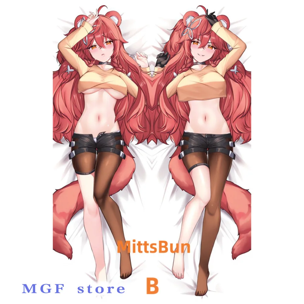 Dakimakura аниме Miya Mewrilee двухсторонний принт наволочки для тела в натуральную