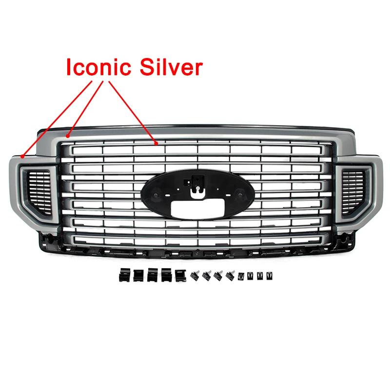 Модифицированная решетка Magickit подходит для Ford F250 F350 F450 Super Duty 2020 2021 2022 культовый