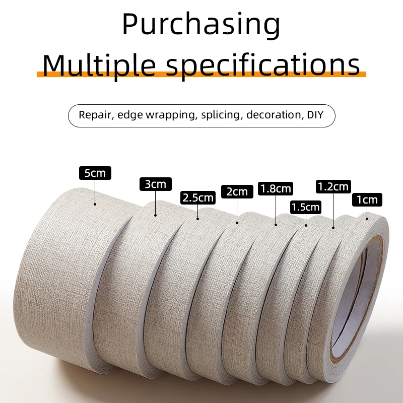 Утолщенная искусственная каштановая конопляная ткань с рисунком самоклеящаяся