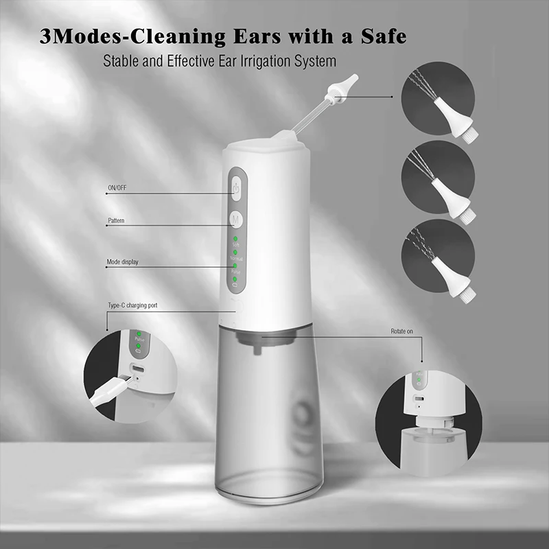 Набор для чистки ушных раковин электрический аппарат каналов и копания ушей с