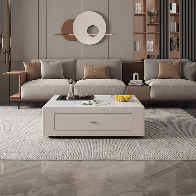 

Nordic Luxury Coffee Tables Modern Storage Design Computer Desk Writing Table Entrance Hall Mesa Auxiliar Living Room Furniture