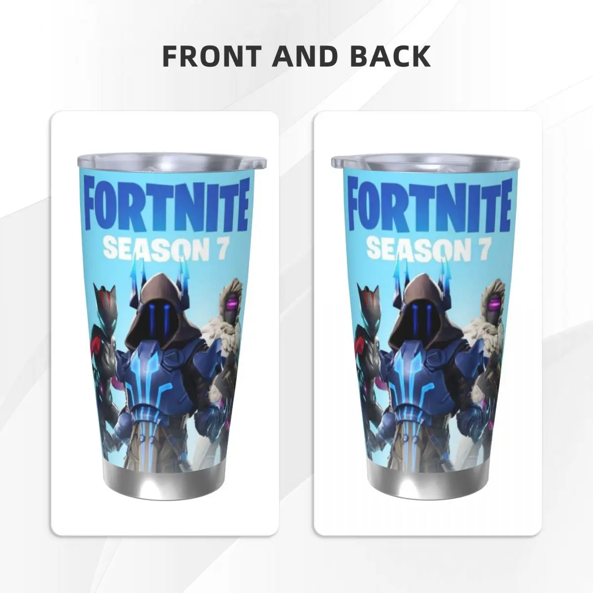 F-Fortnite 20 унций изолированная термокофейная автомобильная чашка из нержавеющей