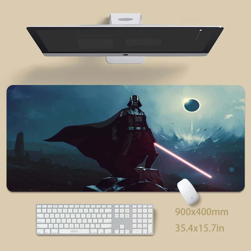 

War 80x30cm XXL Lock Edge Mousepads Large Gaming Mousepad Keyboard Mat Mouse Mat Beast Desk Pad Mouse Pad For Gift