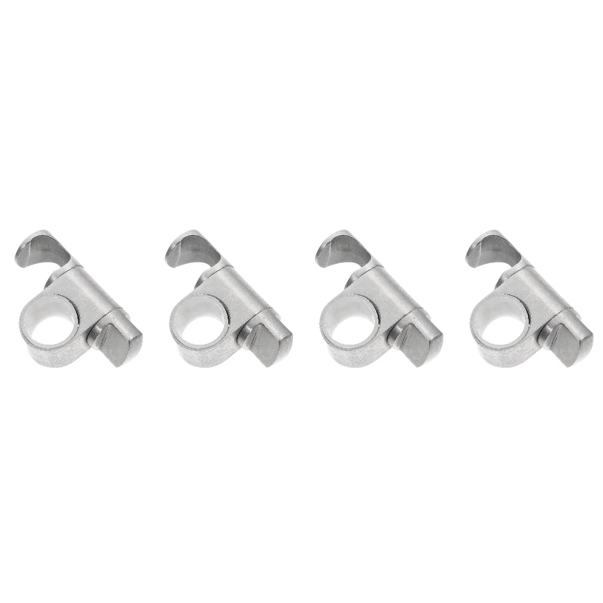 

4pcs Bathroom Accessories Adjustable Clamp Holder Replacement Holder for Slide