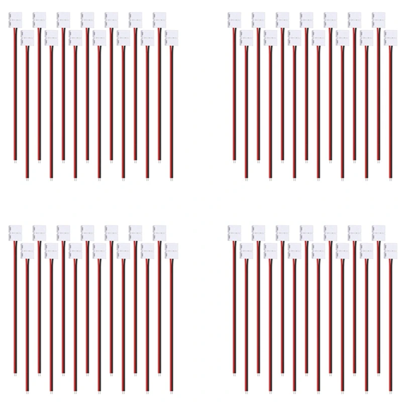 

96 шт., гибкие светодиодные ленты 8 мм, 2 контакта
