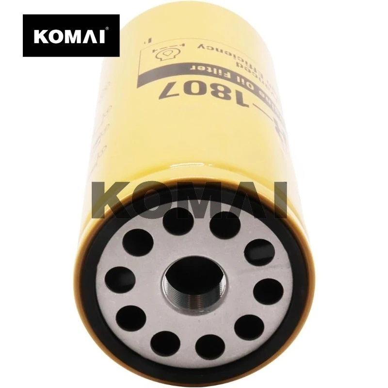 Фото Масляный фильтр KOMAI 3 шт. 1R-1807 для CAT 3116 3126 3126B 3304 3306B 235B 312D 320B 320D 322B 324D 325D 328D 329 №3