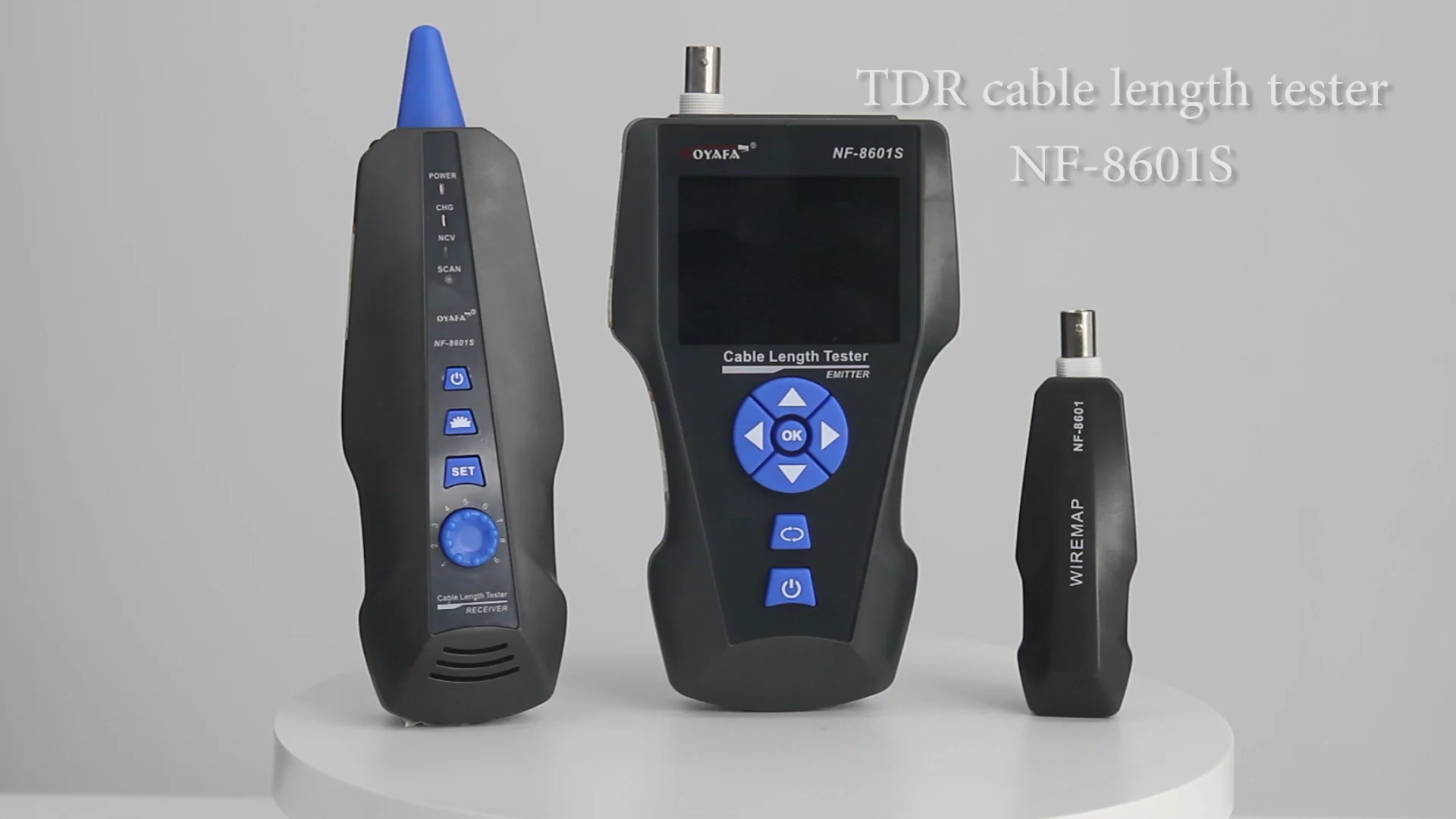 

Noyafa new arrived NF-8601S multifunction TDR network cable tester with PoE/PING/Port Flash function
