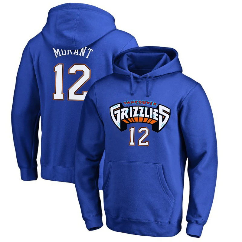 

Mens American Basketball Jerseys Clothes #12 Ja Morant Bibby Mike Bibby Memphis Grizzlies Clothing Sweatshirt Hoodie Training