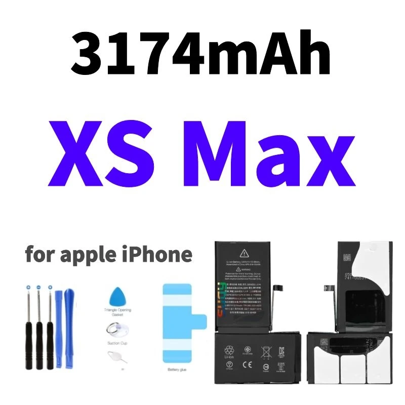 

Аккумулятор для iphone XS Max, 3174 мАч, 0 циклов
