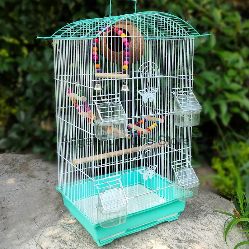 Переносная кормушка для птиц Canari большая голубей уличная клетка подставка