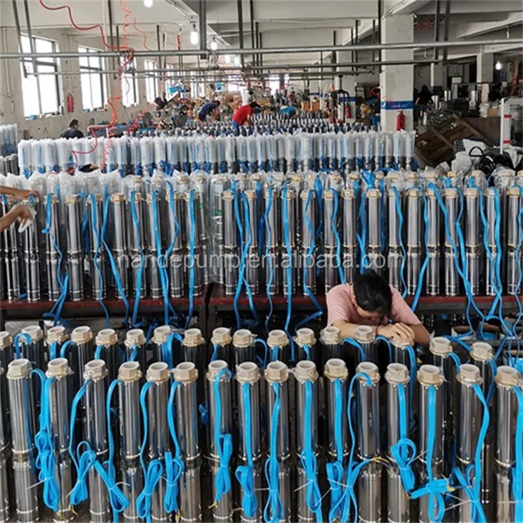 Погружная водяная насосная система на солнечной батарее с винтовым креплением 150