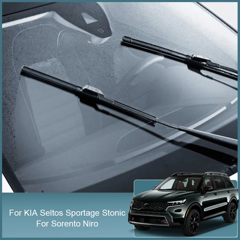 

Автомобильные передние щетки стеклоочистителя без каркаса для KIA Seltos SP2 NIRO Sorento XM UM MQ4 Sportage SL QL NQ5Stonic2009-2024