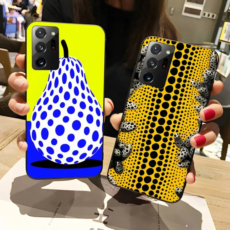 

Чехол для телефона Art YAYOI KUSAMA для Samsung S5 S6 S6edge Plus S22 Ultra Plus 5g M10 M11 M20 M21 M30 M31 M51 S Prime Fundas Coque