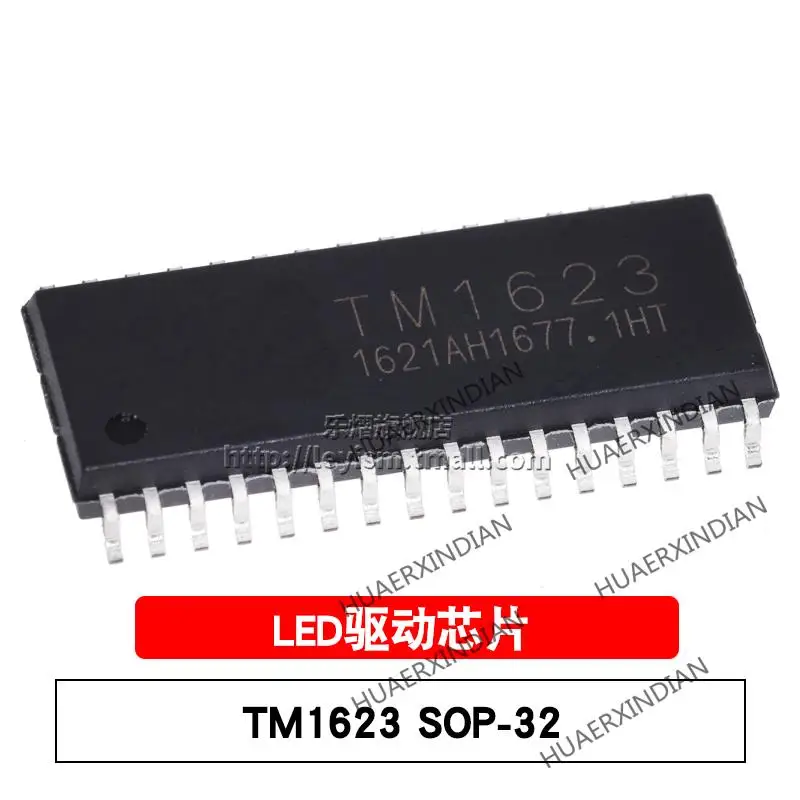 

10PCS/LOT New Original TM1623 SOP-32 LED In Stock