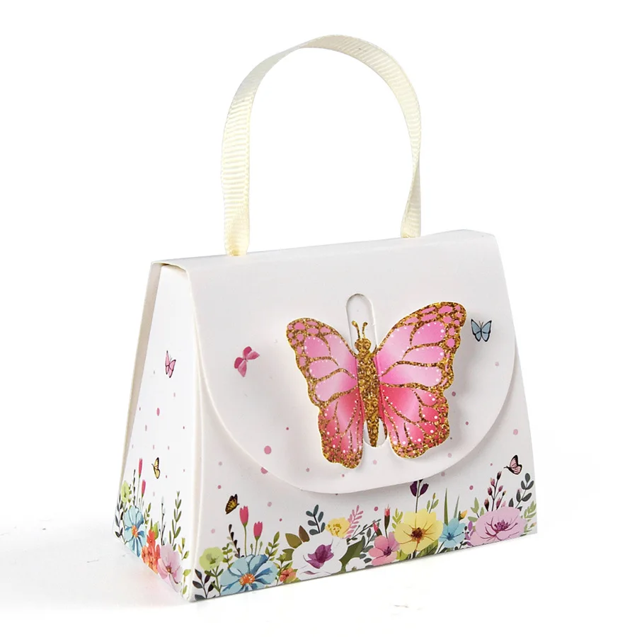 

Бумажные подарочные коробки с бабочками, набор из 10 штук