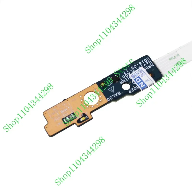 для Dell Inspiron 15 5000 5567 LS-D802P Плата кнопки включениявыключения питания с кабелем (art.: 3920dcf04dd81) - 3920dcf04dd81
