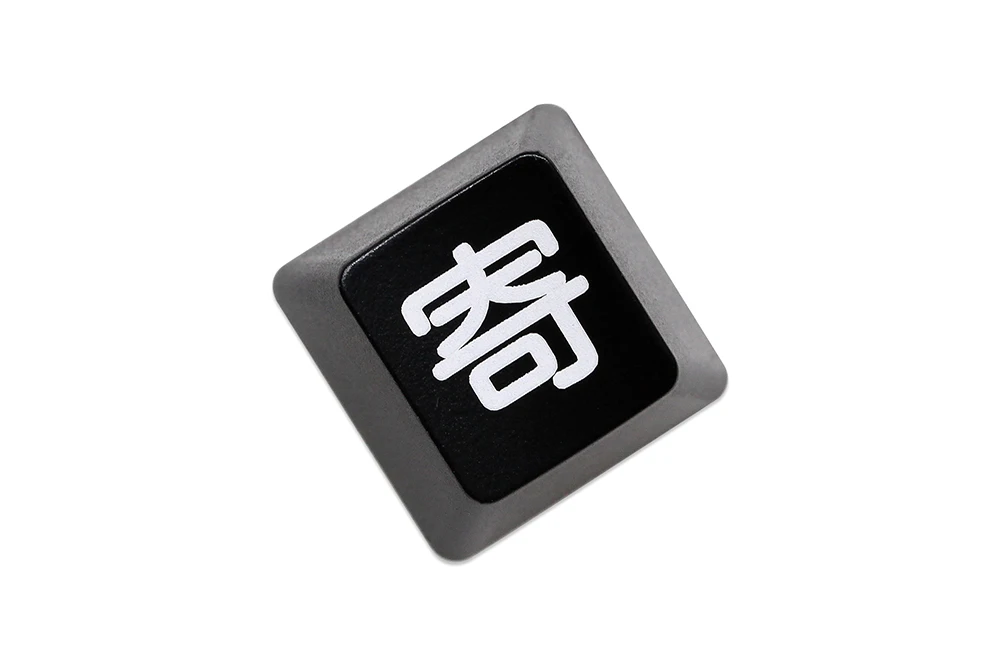 Новинка блестящие колпачки клавиш Ji GG Game Over ABS лазерная гравировка задняя