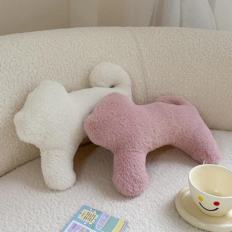 Плюшевая подушка для домашних животных плюшевая игрушка защита шеи сна подушки