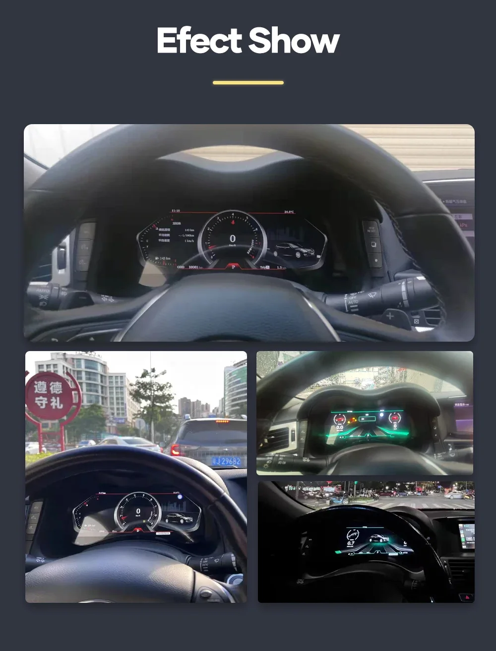 Цифровая плата автомобиля ЖК-дисплей приборной панели для Infiniti Q70 2013-2019 Linux