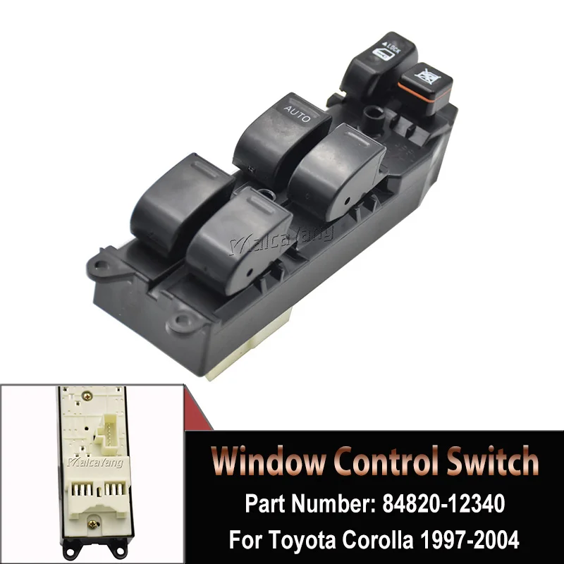 

1 PCS 84820-60110 8482060110 Power Window Lifter Switch High Quality For Toyota Land Cruiser 1998-2005 84820-42060 84820-12340