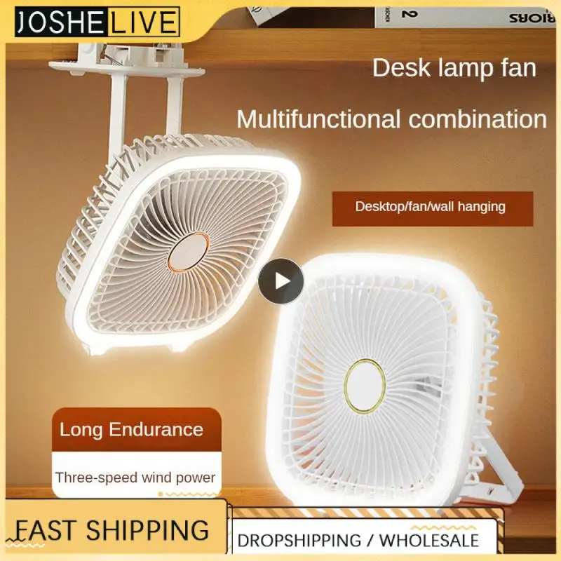 

Lithium Battery Usb Foldable Fans White Low Noise Multi-function Fan 180 Degree Any Angle Household Air Cooler Home-appliance