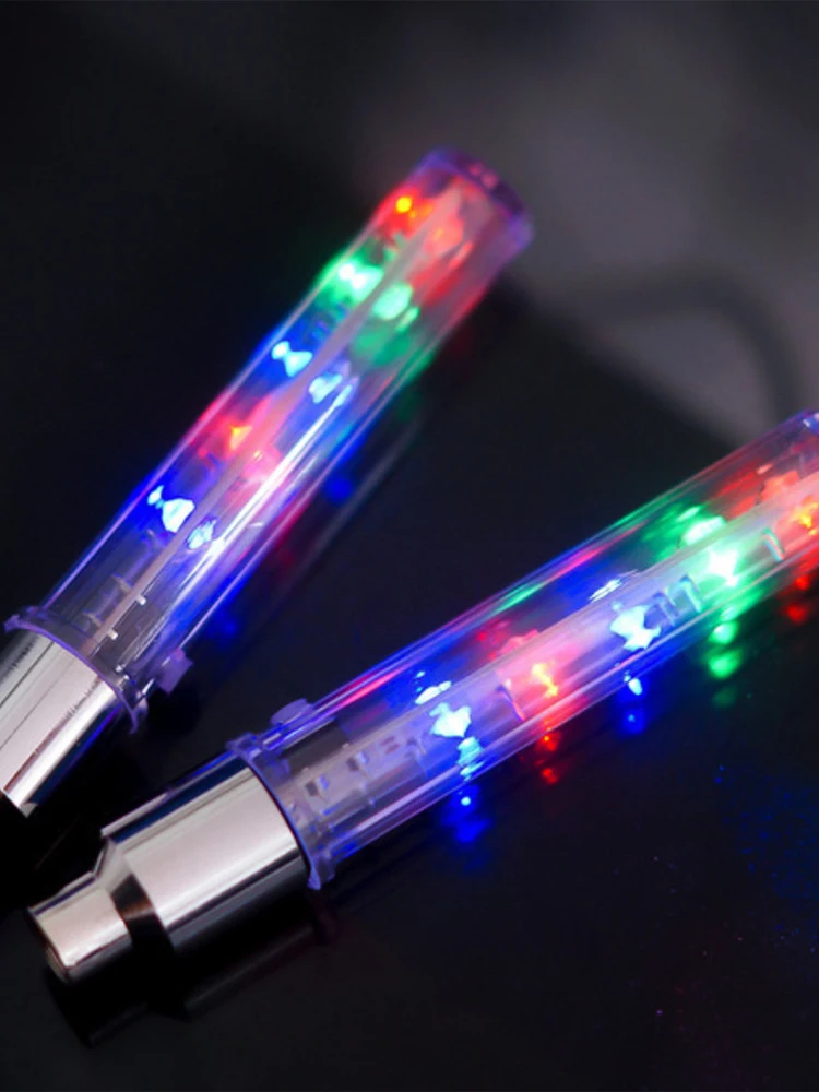 2 шт. велосипедный 5 светодиодный переключатель света на колесах задний фонарь