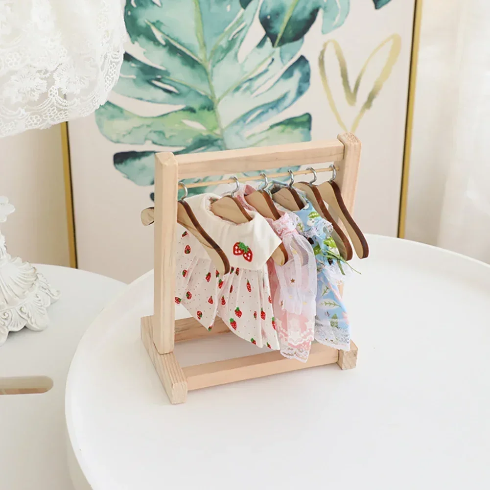 10 шт./лот аксессуары для кукол BJD 1/3 1/4 1/6 1/8 1/12 Labubu деревянная кукольная одежда