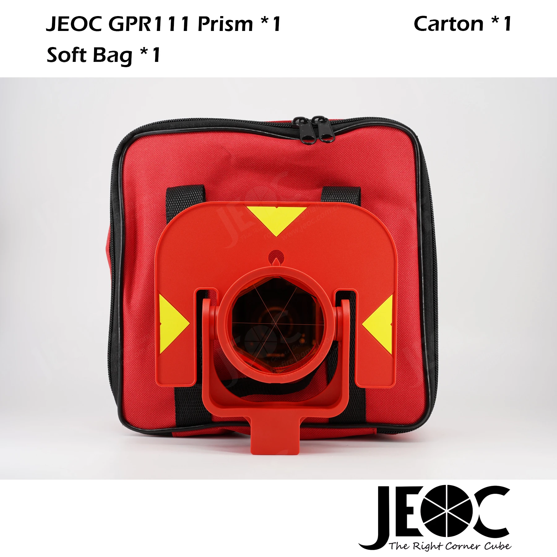 JEOC GPR111 отражательная призма, рефлектор для системы тотальной станции Leica (art.: 7a45a57ae) - 7a45a57ae