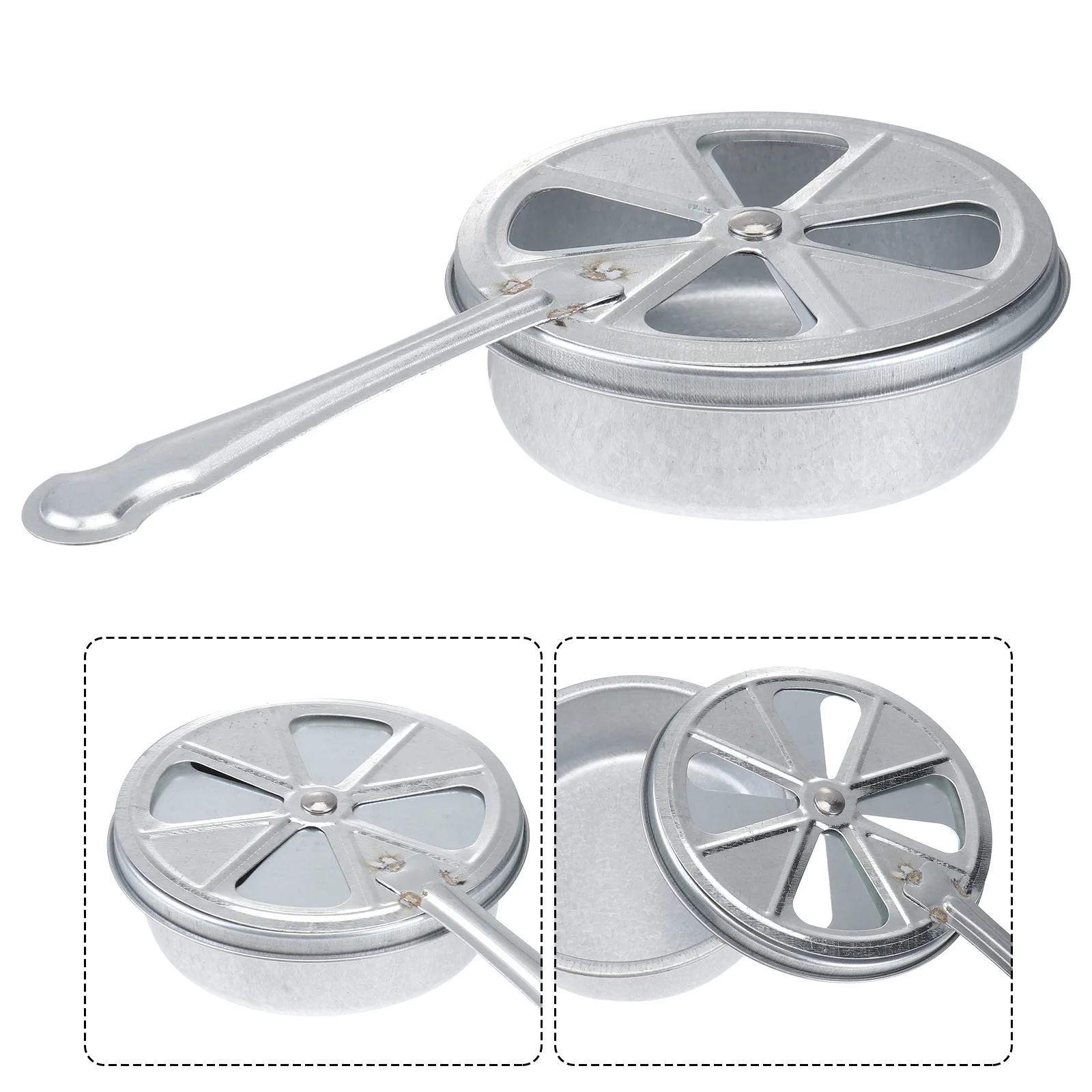 

Metal Holder Stainless Steel Stove Camping Cooking Burner Fondue Set Mini A-lcohol Backpacking Wick Box