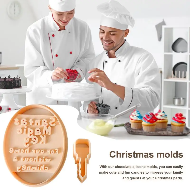 Форма для рождественского печенья s силиконовый штемпель варенье шоколад