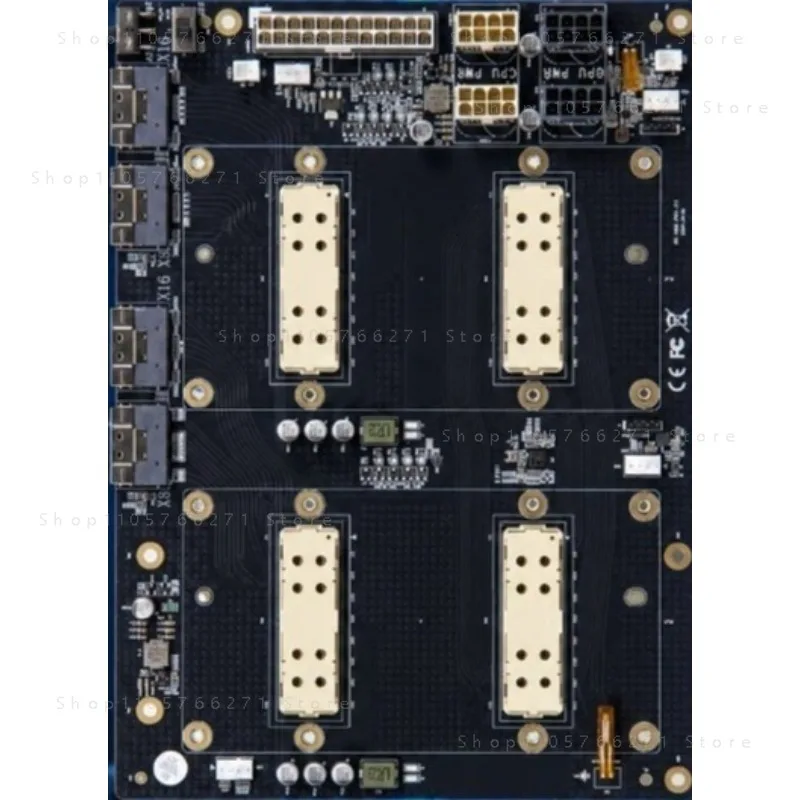 Фото AOM-SXMV Упрощенный двухкартный мост NVLink 300G для V100 SXM2 №3