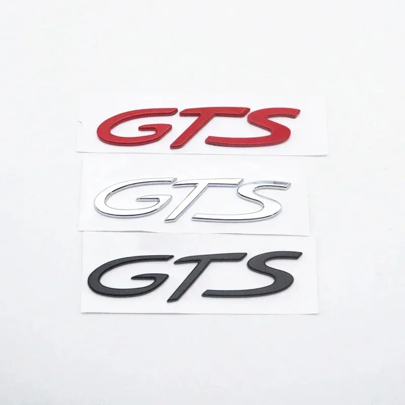 Автомобильная задняя эмблема с буквами S 4, GTS, наклейка на заднюю дверь, багажник, стильный логотип, значок для Panamera Macan Taycan 911 718, аксессуары (art.: 3920cfc8c1069) - 3920cfc8c1069