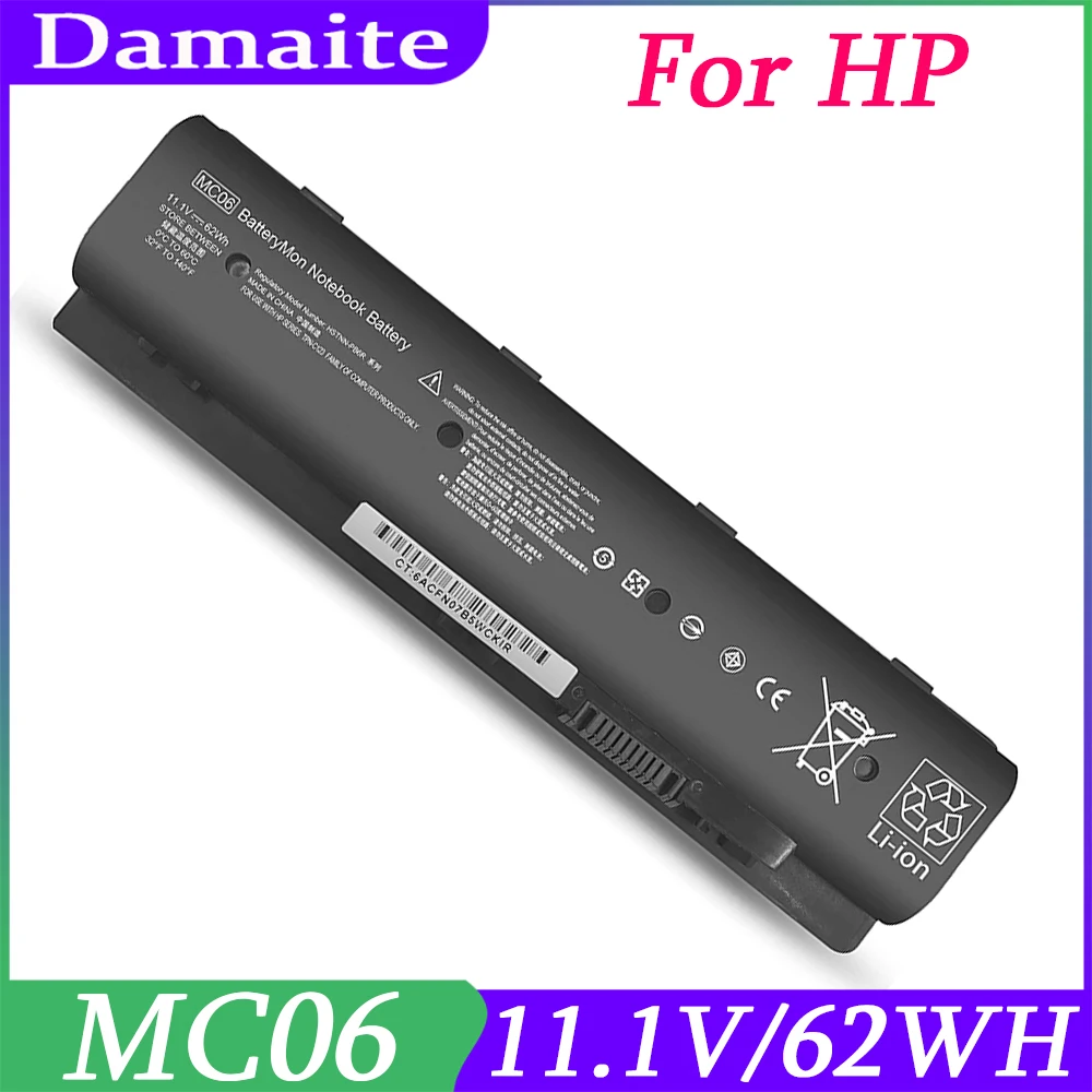 MC06 MC04 Аккумулятор для ноутбука HP ENVY 17t-n100 M7-n011dx 17t-n000 15-ae100 804073-851 805095-001 806953-851 807231-001