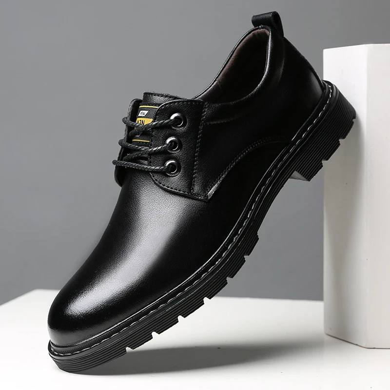 

New Arrival Adult Dress Shoe Lace Up Party Dress Shoes Men Brand Fashion Wedding Dress Shoe for Man Black Formal Shoes Mens