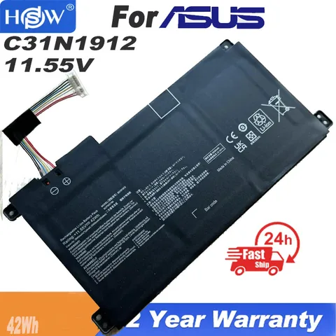 For ASUS E410M E410MA E510M E510MA L410MA C31N1912 B31N1912 11.55V  42wh/3640mAh Laptop Battery - AliExpress