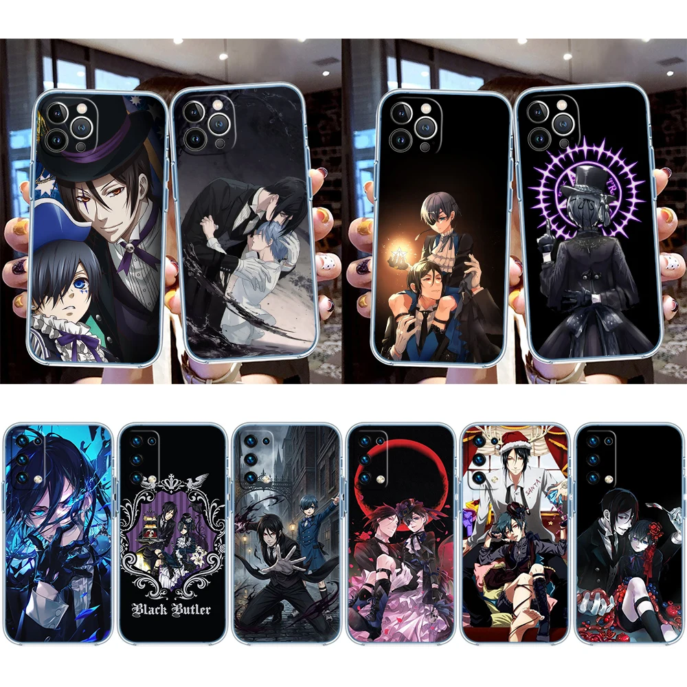 Фото Чехол IJ12 Black Butler прозрачный для Motorola Moto G40 G04 G05 One Ace Action Fusion + Plus Hyper Macro Vision Zoom №2