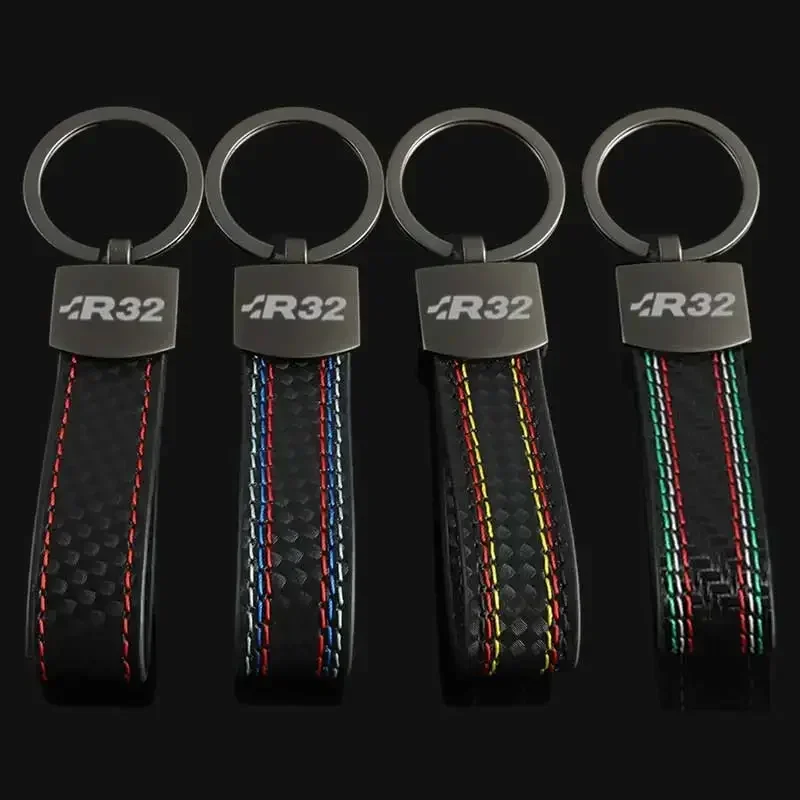 Кожаный Автомобильный брелок для ключей аксессуар SR32 TIGUAN Multivan ABT JETTA Lupo Beetle