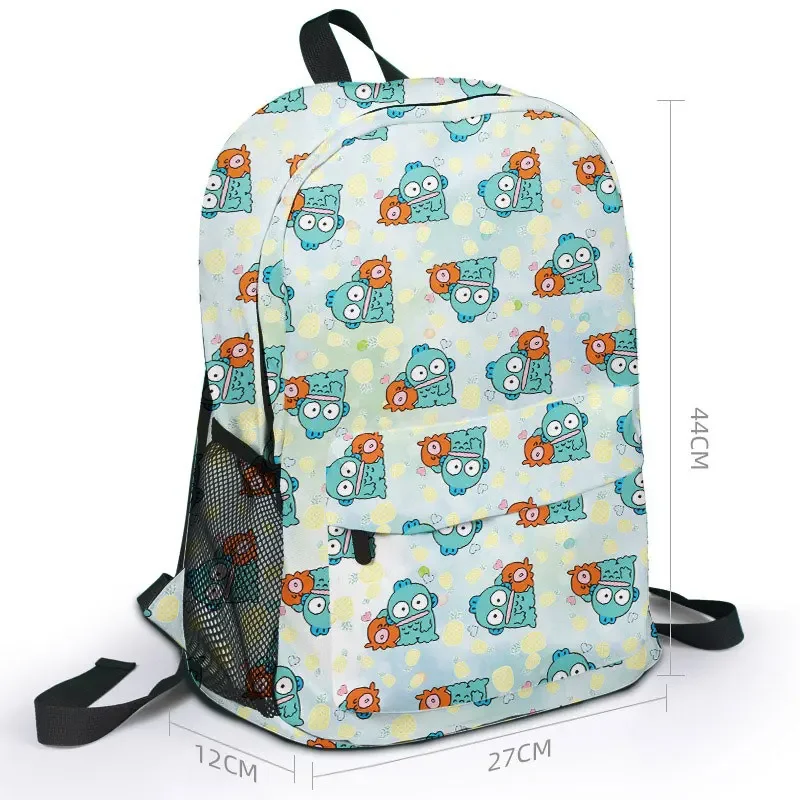 Аниме Sanrio Hanyodon мультфильм рюкзак 3D цифровой печатный шаблон Студенческая