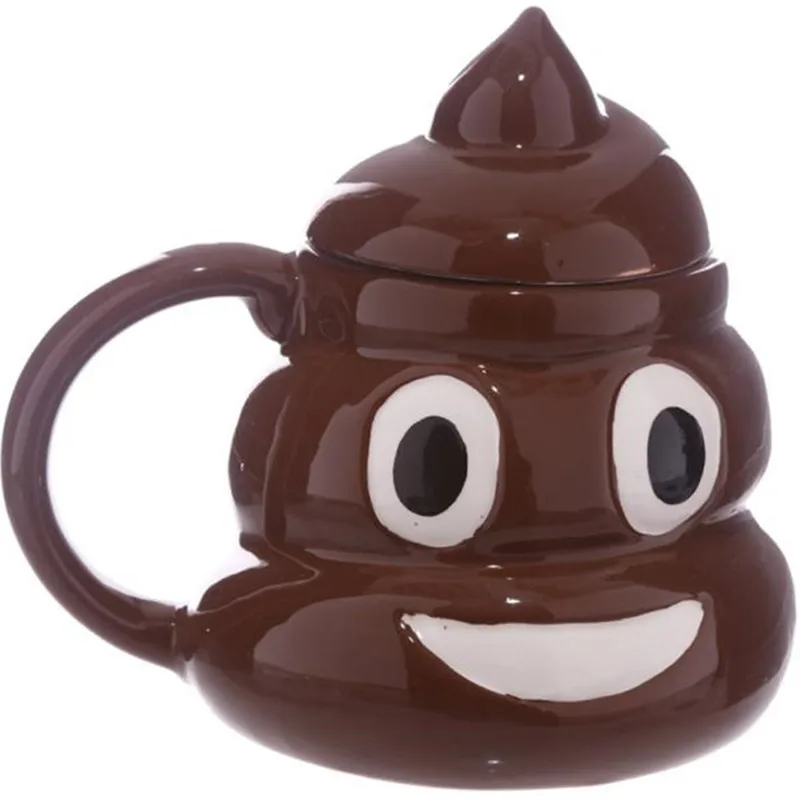 

Spoof potty ceramic mugs, funny cups with lids, coffee cups, and big cups that trick people.