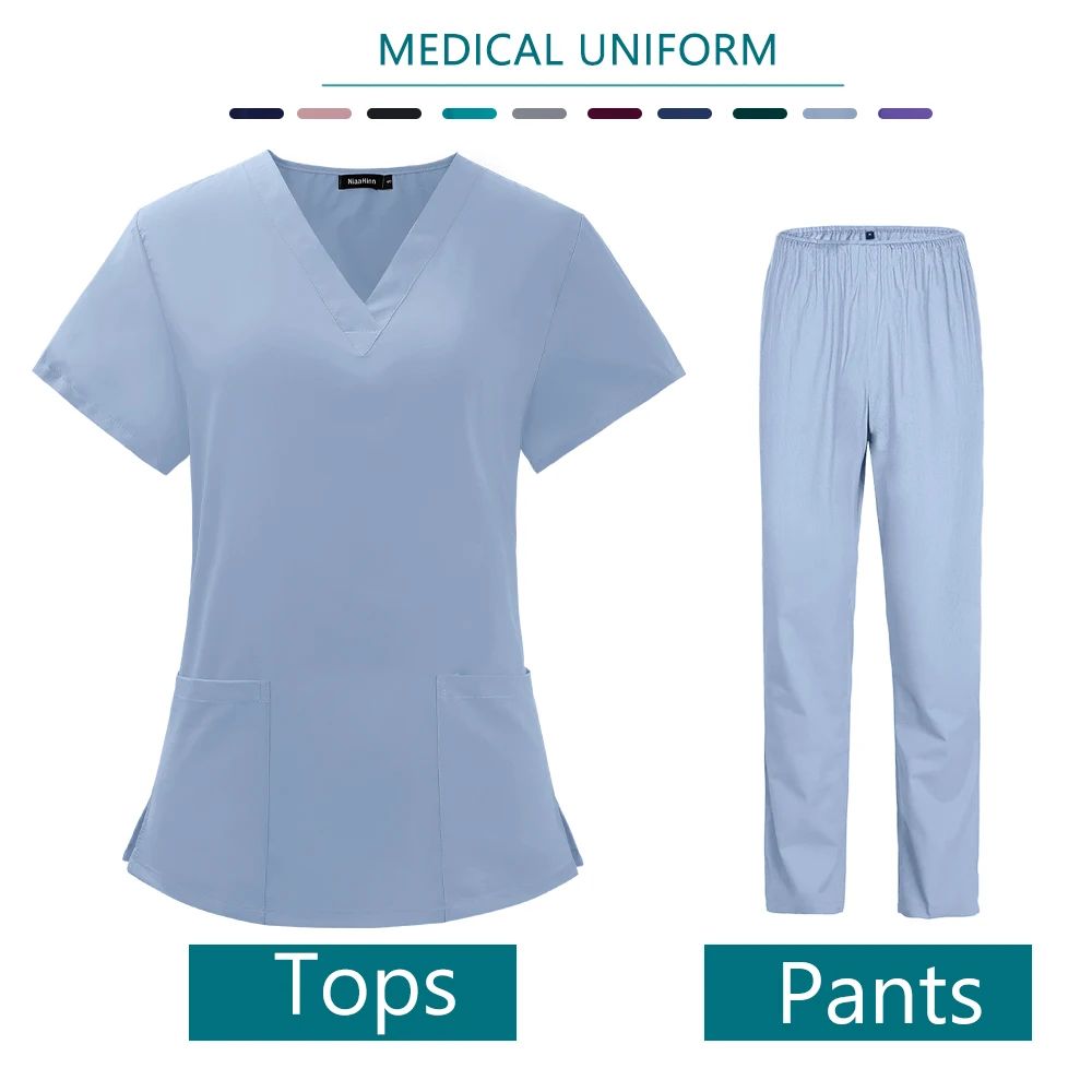 Медицинская Одежда для медсестры оптовая цена женская футболка с коротким