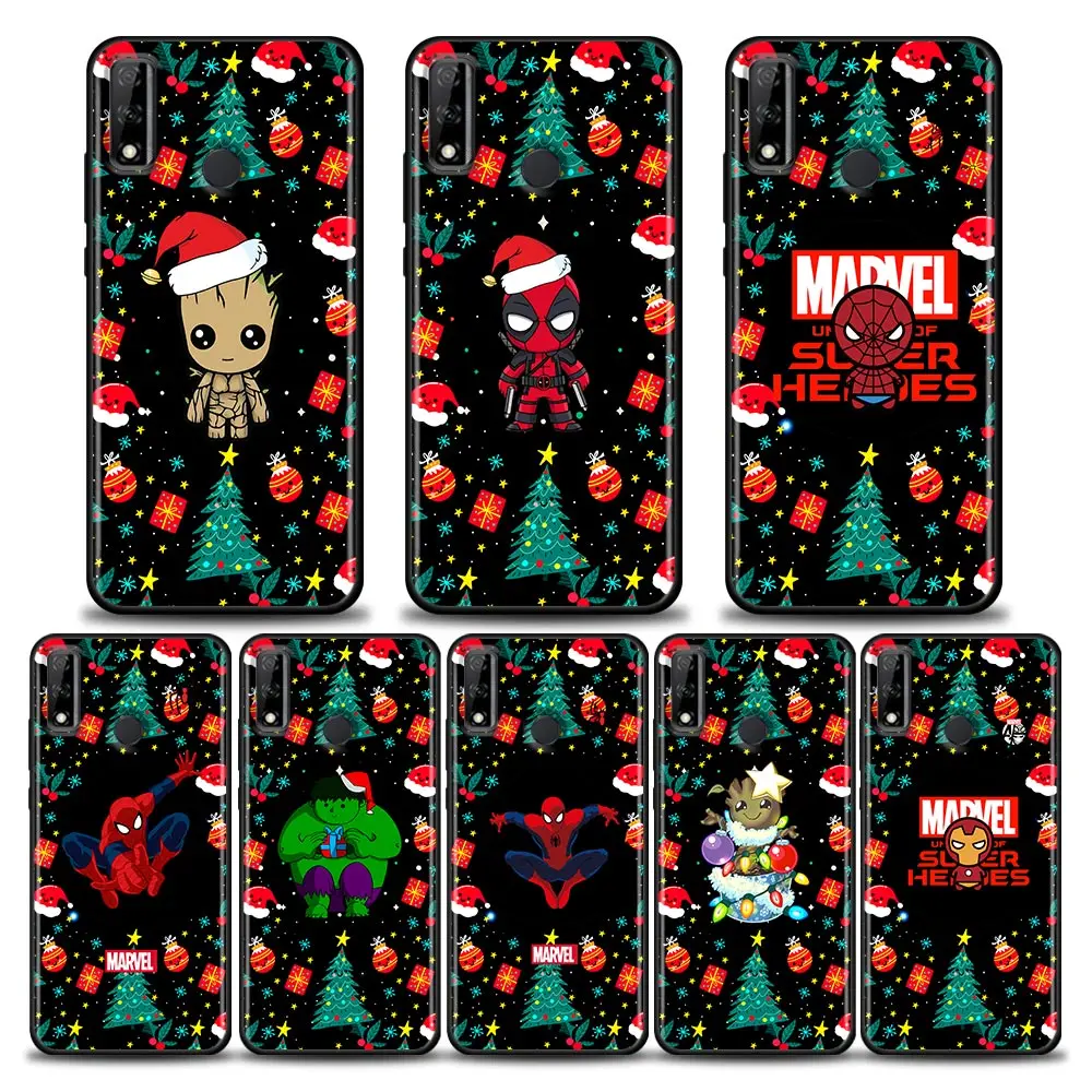 

Marvel Christmas Avengers Funda Case for HUAWEI Mate 10 20 40 RS Nova 8i 9 SE Y60 Y6 Y7 Y9 Y6p Y8p Y9a Y7a Pro Plus Lite Case