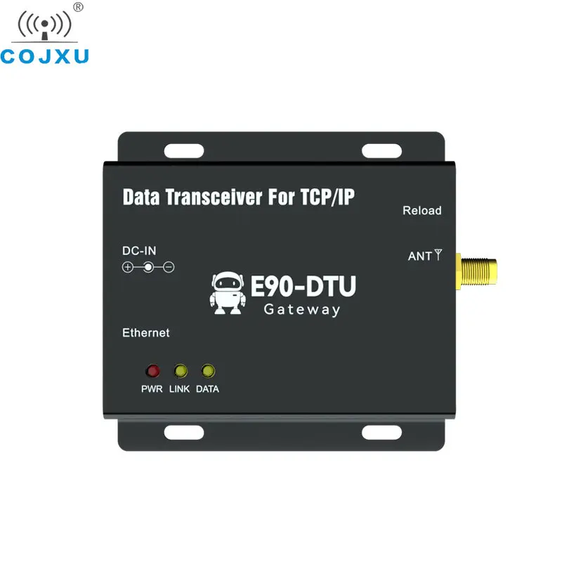 Ethernet Gateway LoRa 230MHz COJXU E90-DTU(230SL22-ETH)-V2.0 MQTT 22dBm DC 8V~28V 5km RSSI SMA-K TCP UDP Transceiver Modem