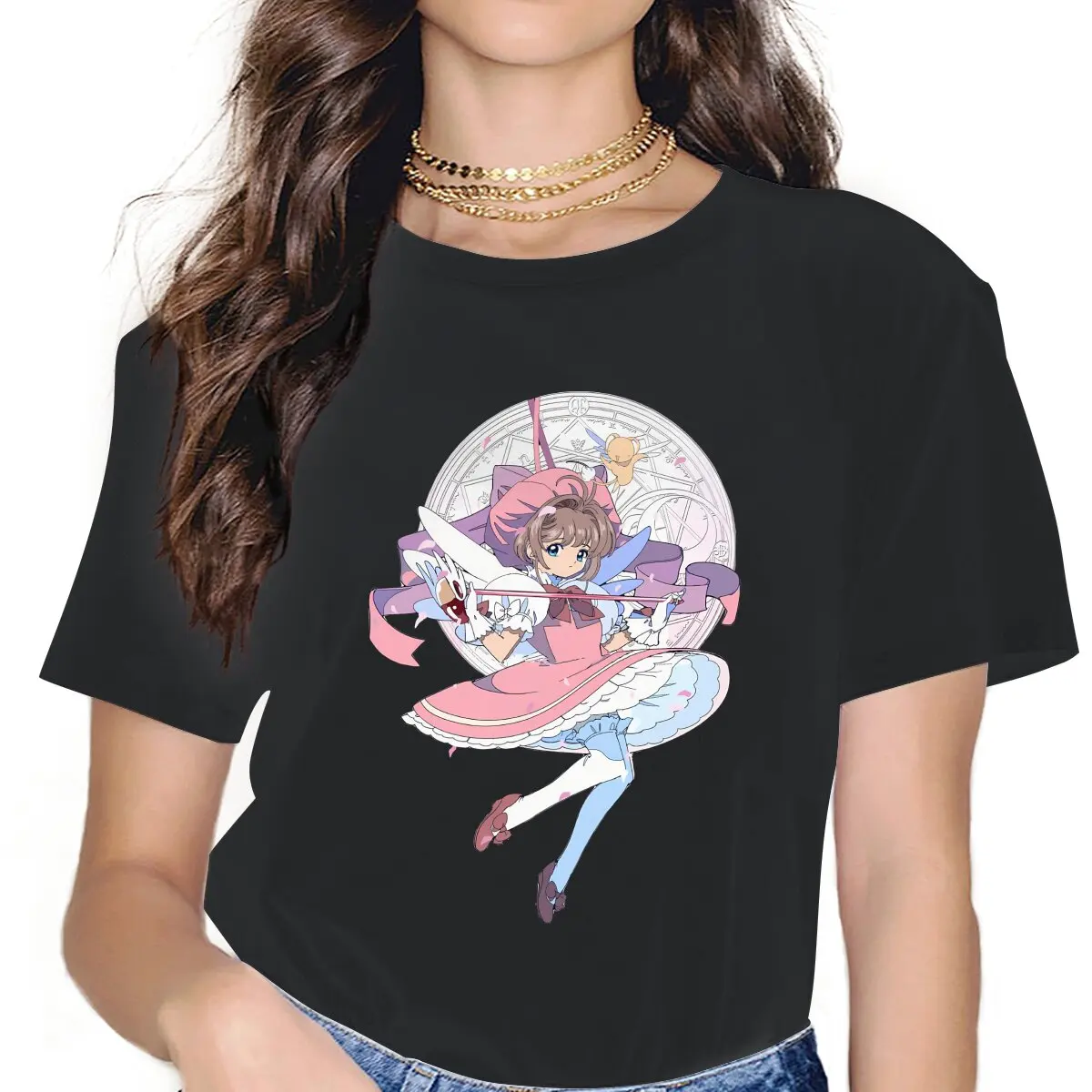 

The Ultimate Card Sealer Women Tshirts Aesthetic Vintage Female Clothing Large Cotton Graphic Clothes