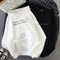 winter mens womens hoodie a greatful heart is a magnet for miracles sweatshirt black pink casual pullover feminino sportswear