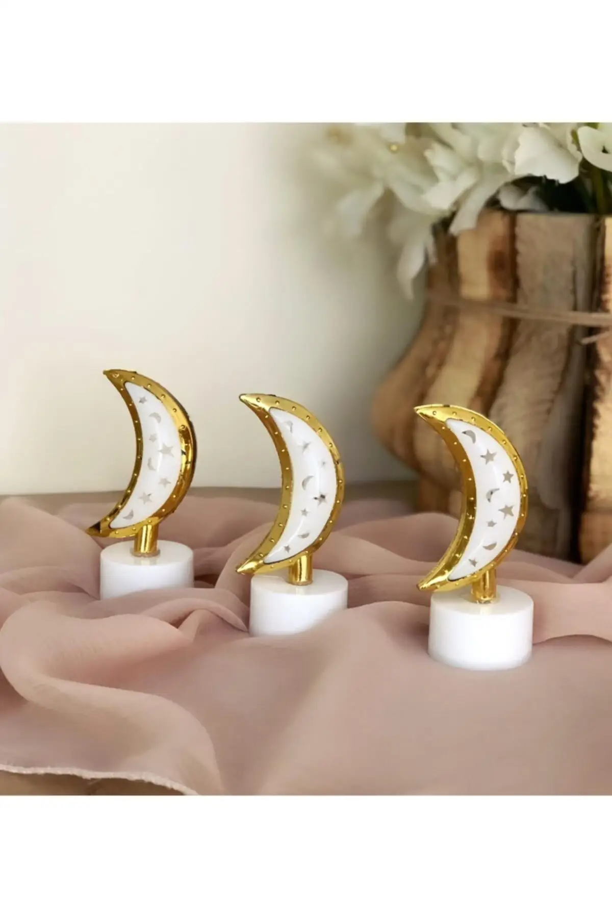 Портативная мини-лампа Moon Model с питанием от батареи настольная декоративная